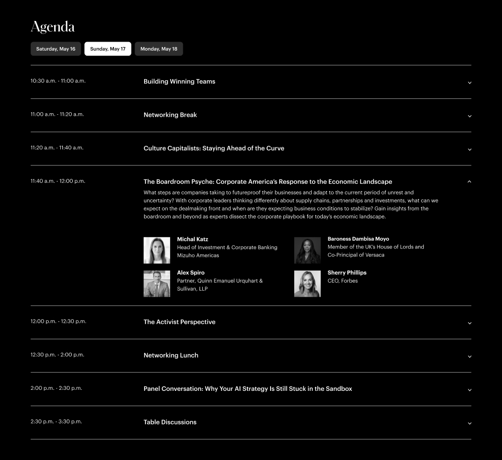 Forbes Connect project image 9