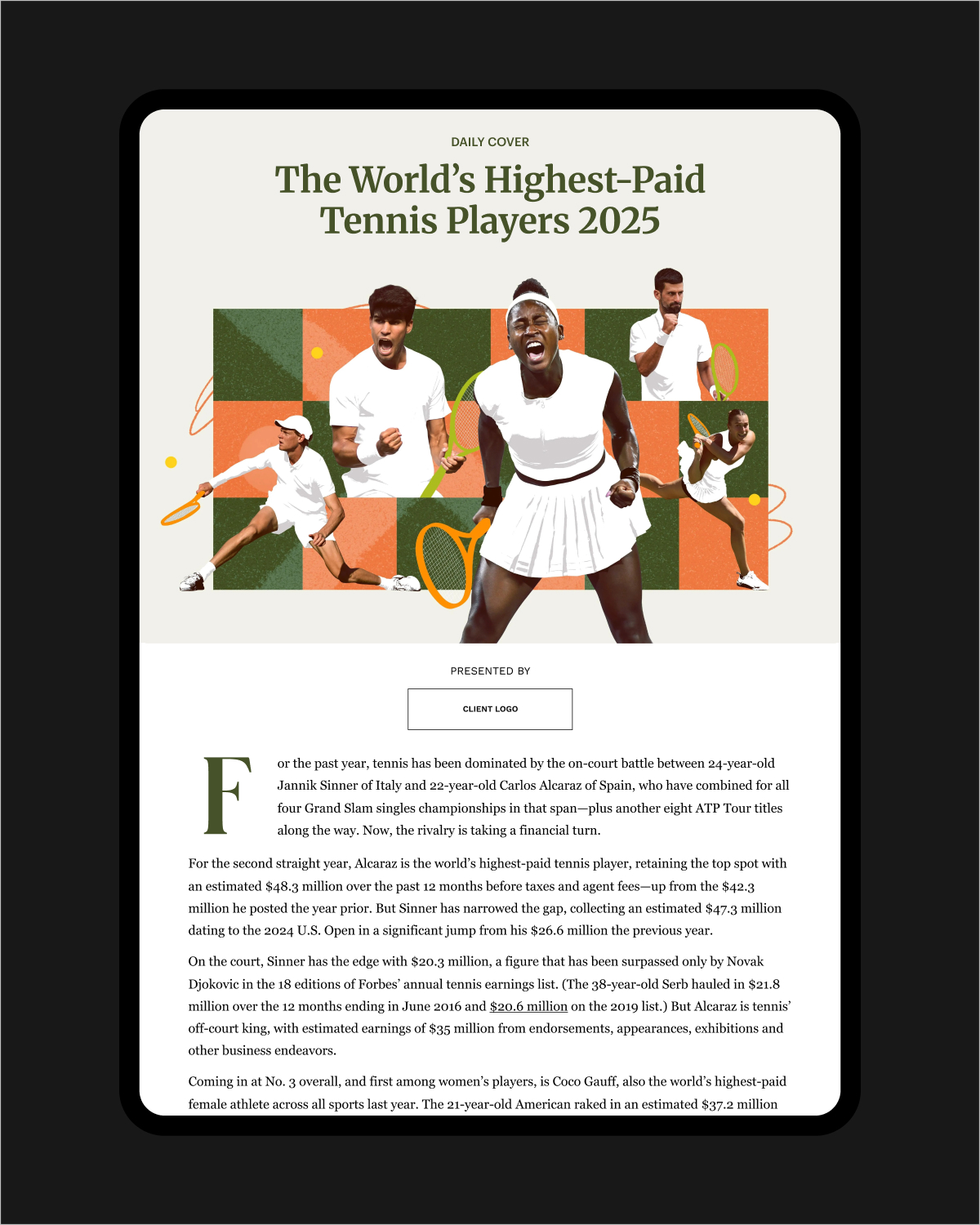 Forbes Presale